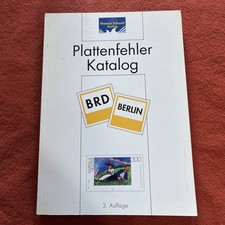 Briefmarken Plattenfehler Katalog BRD Berlin 