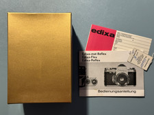 Verpackung Edixa-matt D-L inkl. Bedienungsanleitung (ohne Kamera)