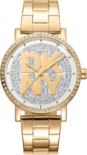 Dkny soho logo goldf - soho, goldf.