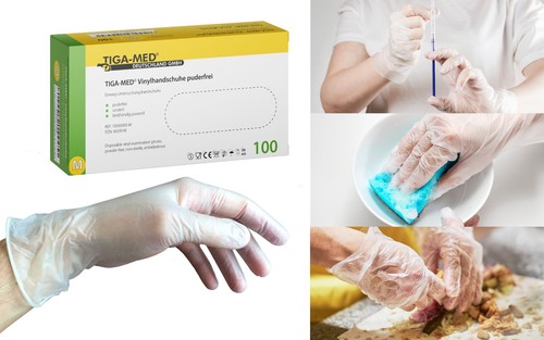Vinylhandschuhe l xl - s,