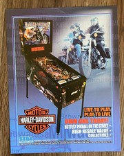 Sega Harley-Davidson / Flyer / Pinball Flipper