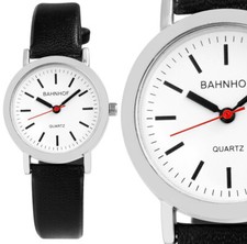 BAHNHOF schmale Damenuhr