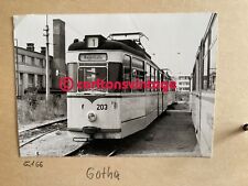 Tw 203 Gotha 1971 I Historisches Straßenbahn Foto