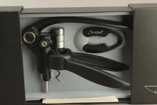 Screwpull Leverpull Le Creuset sw mit Kapselabschneider schwarz in Box