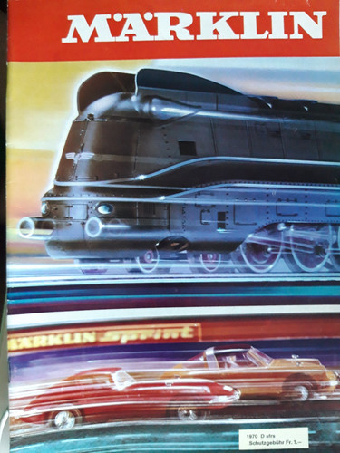 Märklin katalog 1970 sfrs - märklin,