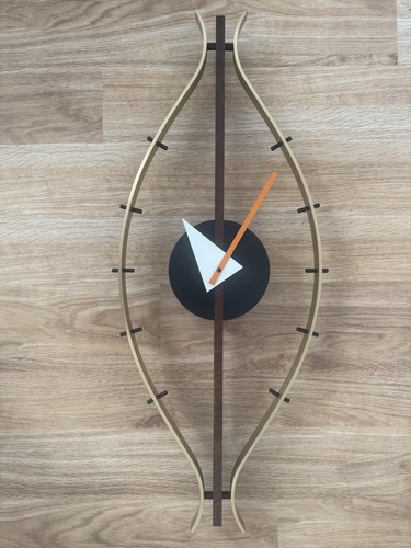 Vitra eye clock wanduhr george - eye,