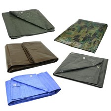 Gewebeplane Abdeckplane Bootsplane Ösen Schutzplane Gartenmöbel Auto Holz 