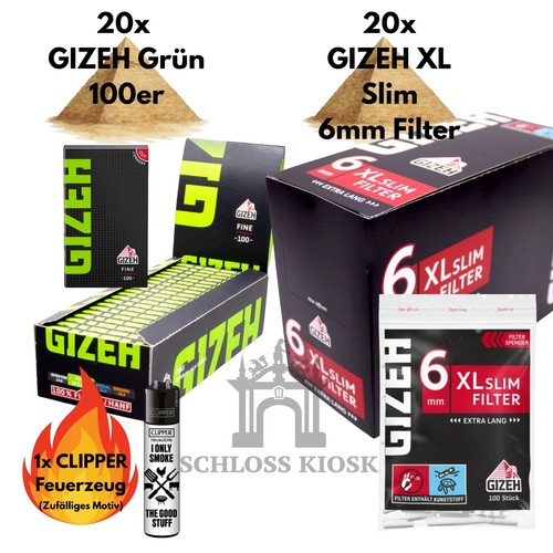 Gizeh slimfilter 20 - 20, x