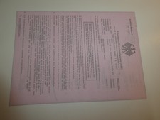 Zündapp Werke München NOS Betriebserlaubnis ABE Registrierschein Kleinkrafträder