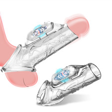 Silikon Penishülle Vibratoren