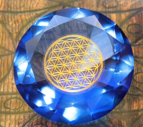 Tachyonen glas diamant - tachyonen, blume