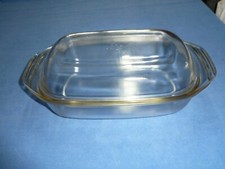 Saale Auflaufform Glas Glasbräter mit Deckel Ofenform Glaskochgeschirr Backform