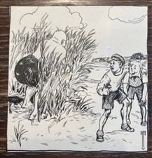 Originalzeichnung signiert