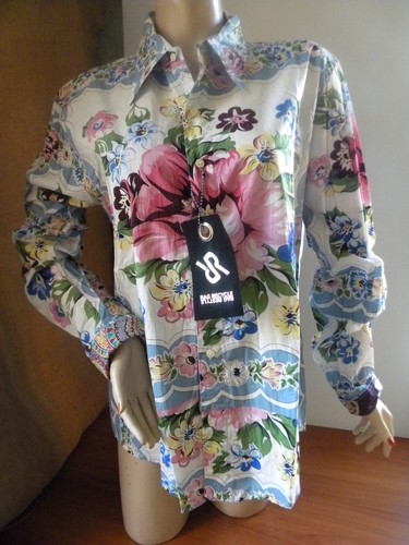 Rag recycle bluse mit - bluse, blumen
