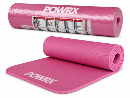 Gymnastikmatte pink rosa - gymnastikmatte,