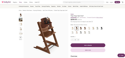 Stokke tripp trapp high - tripp, chair