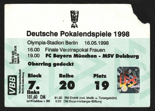 Ticket 1998 bayern - |,