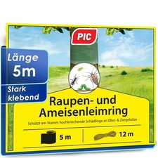 PIC Leimringe für Obstbäume selbstklebend - 5 Meter Leimring, stammschutz