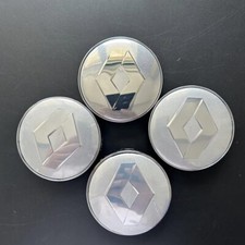 4X 60mm Für Renault Alufelgen Emblem Nabendeckel Felgendeckel Nabendeckung NEW