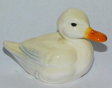 Kleine Porzellanfigur Ente