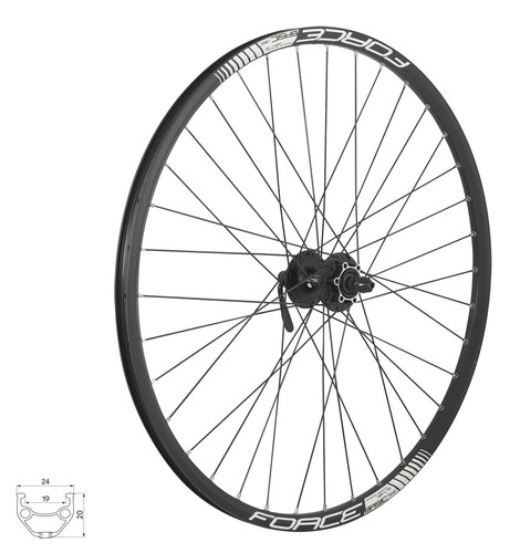 Force novatec vorderrad - force,