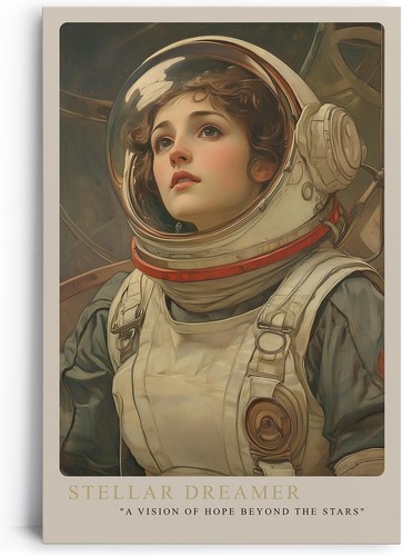 Leinwandbild stellar dreamer - leinwandbild,