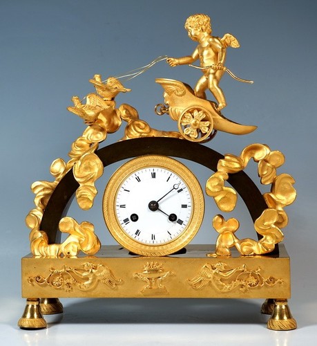 Französische empire kamin uhr - empire,