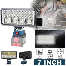 LED Arbeitsleuchte Werkstattlampe Für Bosch Akku 18V Taschenlampe Strahler NEU