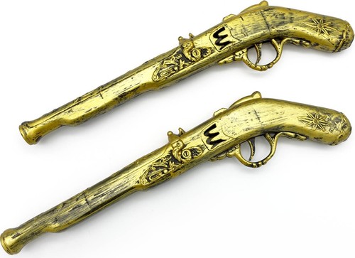 Goldene antike pistole - antike,