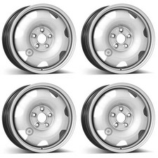 4 Alcar Stahlfelgen 7.0Jx17 Zoll ET55 5x120 für Volkswagen T5 T6 T6.1 4er Satz