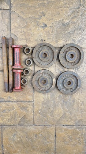 Vintage weider langhantel pre - weider,