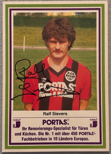 Autogramm eintracht - autogramm,