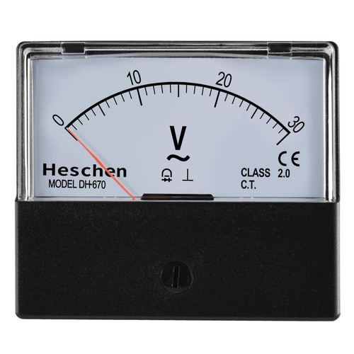 Rechteckiges analoges panel - rechteckiges,