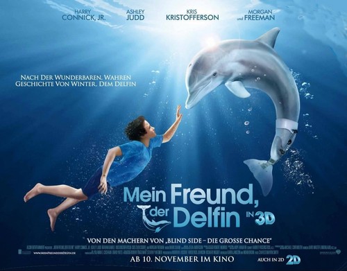 Dolphin tale 2011 filmposter - tale,