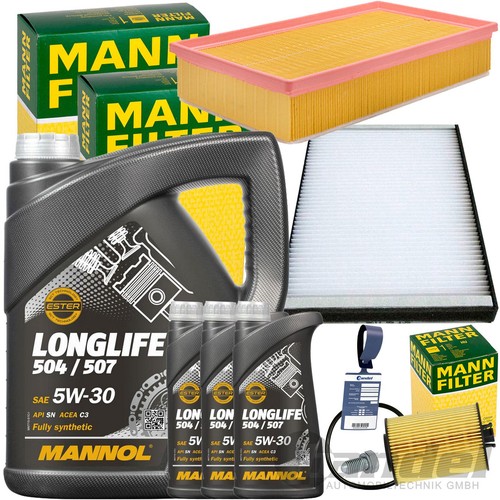 Mann filterset mannol 5w30 - mann,