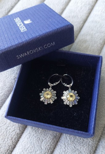 Swarovski ohrringe gelb - swarovski,