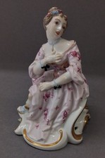 Alte Porzellan figur