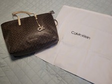 Calvin Klein Shopper Tasche 48,5 cm , Einheitsgröße ,Mono Mix braun Handtasche
