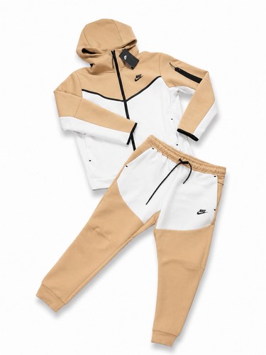 Nike tech fleece beige - fleece,