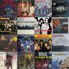 Rock Singles der 70er und 80er