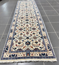 Perserteppich Handgeknüpft Kashmar mit Seide 65 x 240 cm ( frisch gewaschen )