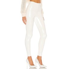 Women High Waist Faux Latex