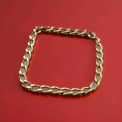 Gold panzerketten armband - gold,