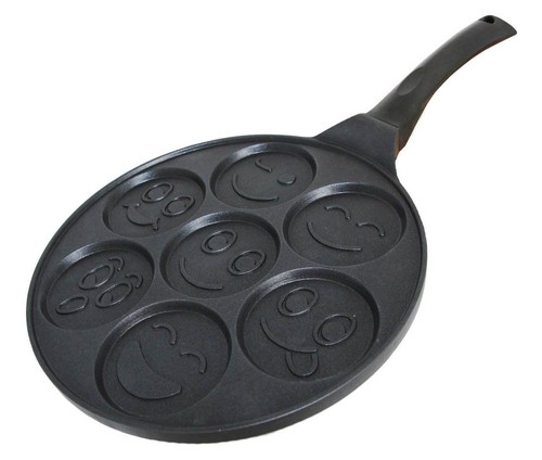 Pfannkuchen pfanne lachende - pfannkuchen-pfanne,