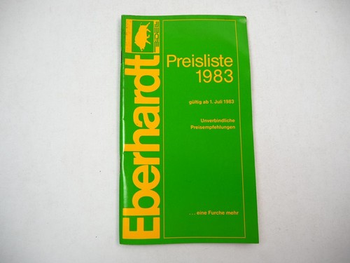 Eberhardt produktprogramm - eberhardt,