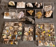  58 teilige Mineraliensammlung