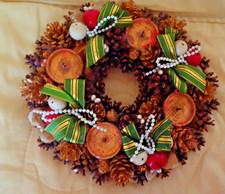Alter stroh adventskranz - alter, stroh-adventskranz