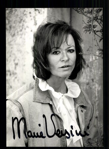 Marie versini autogrammkarte - versini,
