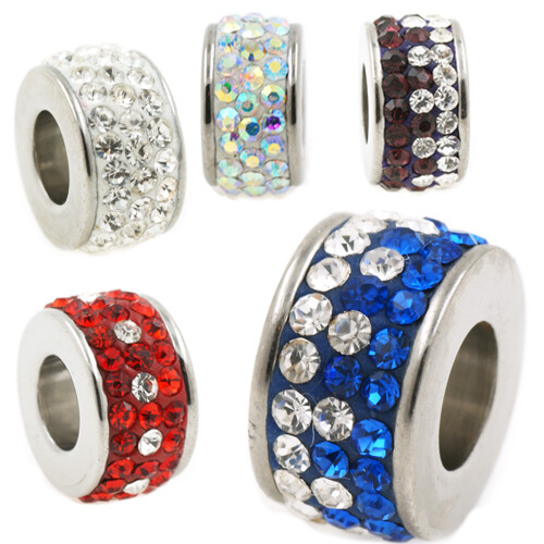 Glitzer bead ketten anhänger - glitzer,