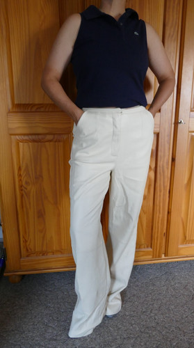 Kuns leder hose damen 38 - ,